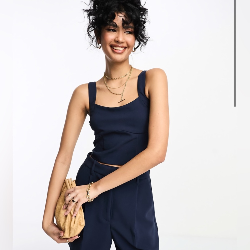 NWT Abercrombie Corset Tank Top